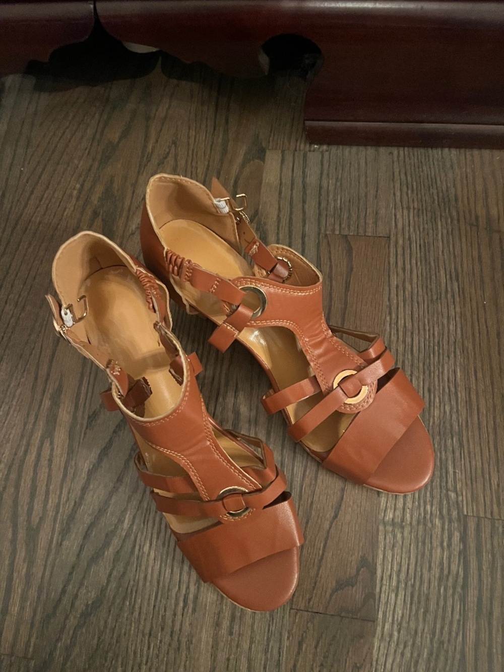 Brand new without box brown sandals